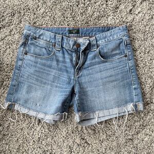 J. Crew Women's Light Blue Jean Shorts